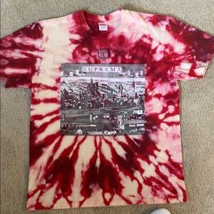 Supreme “Suprema” tye dyed tee size large
